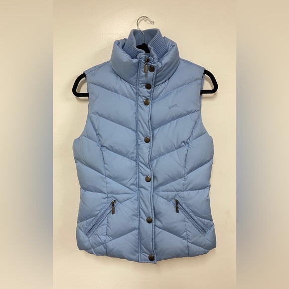 ESPIRIT Light Blue Puffer Vest - Picture 1 of 2
